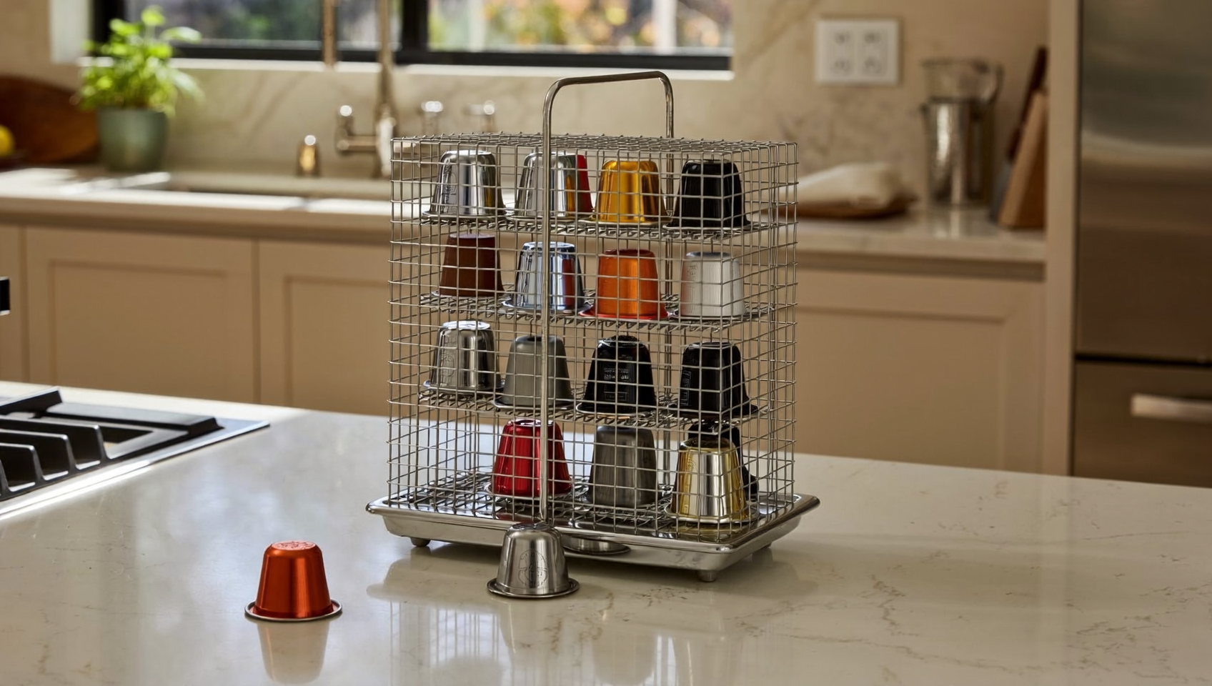 Il portacapsule Dolce Gusto: eleganza e funzionalità in cucina